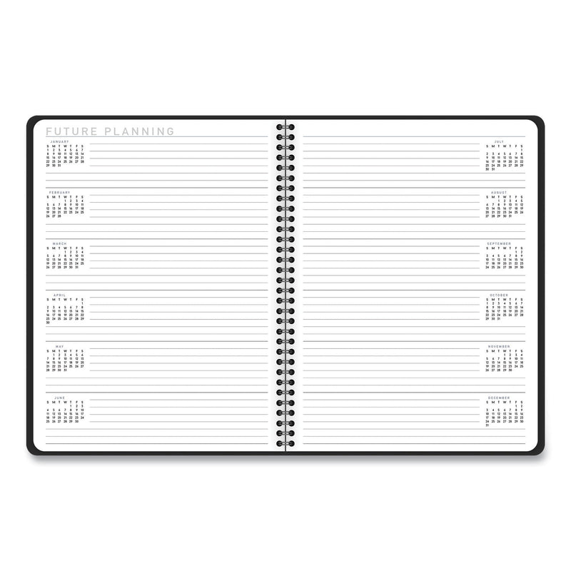 AT-A-GLANCE Contemporary Lite Weekly/Monthly Planner, 11 x 8.25, Black Cover, 12-Month (Jan to Dec): 2023
