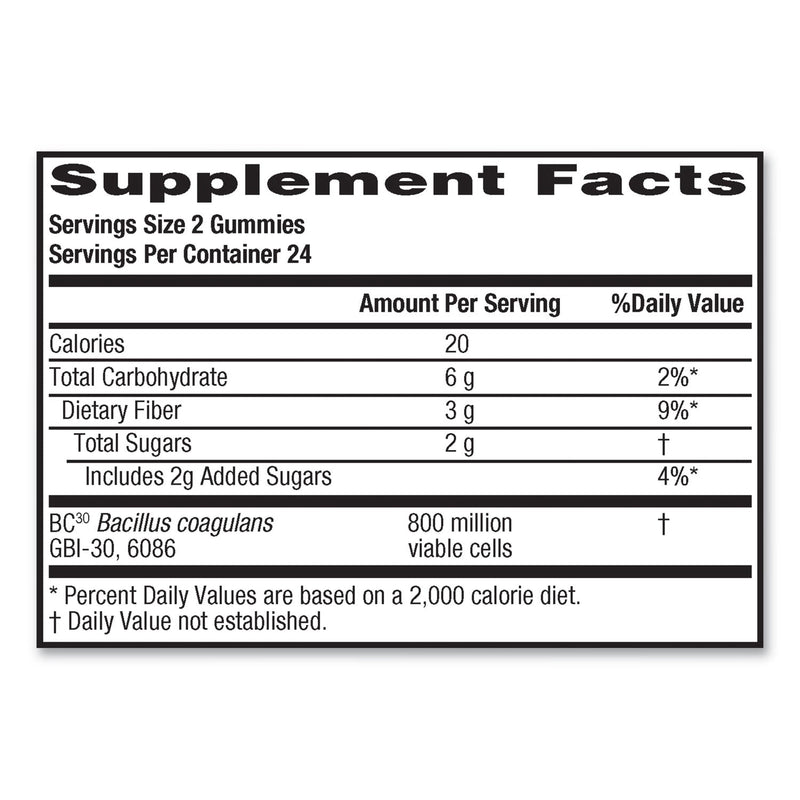 Digestive Advantage Prebiotic Plus Probiotic, Gummies, 65 Count