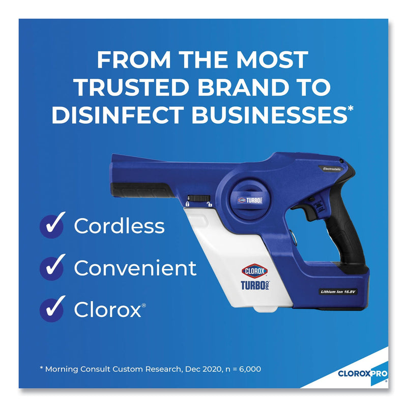 Clorox TurboPro Handheld Sprayer, 32 oz, White/Blue