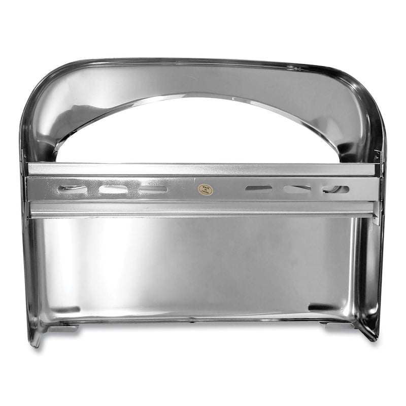 Boardwalk Toilet Seat Cover Dispenser, 16 x 3 x 11.5, Chrome