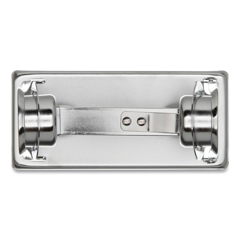 San Jamar Locking Toilet Tissue Dispenser, 6 x 4.5 x 2.75, Chrome