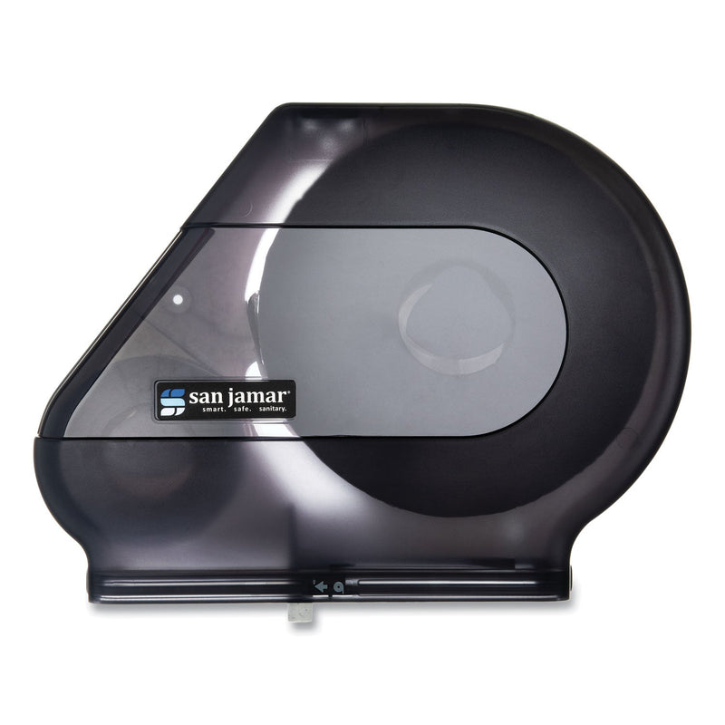 San Jamar Quantum 12"-13" JBT Dispenser, Classic, 22 x 5.88 x 16.5, Transparent Black Pearl