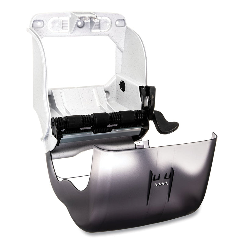 San Jamar Element Lever Roll Towel Dispenser, Classic, 12.5 x 8.5 x 12.75, Black Pearl