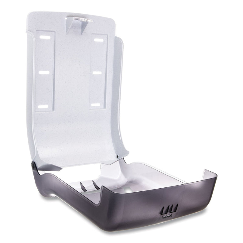 San Jamar Ultrafold Multifold/C-Fold Towel Dispenser, Classic, 11.75 x 6.25 x 18, Black Pearl