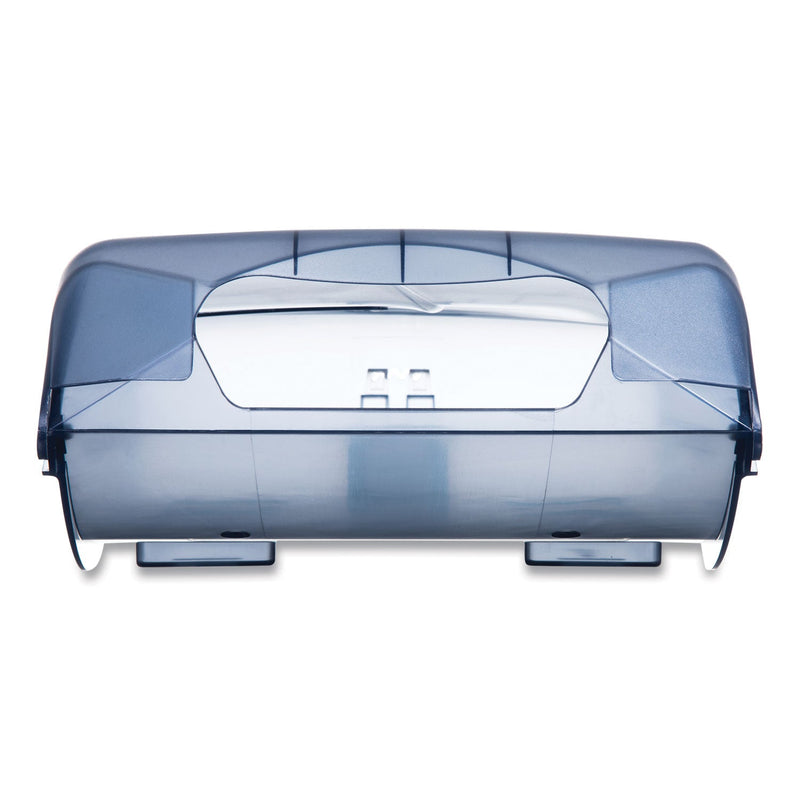 San Jamar Ultrafold Multifold/C-Fold Towel Dispenser, Oceans, 11.75 x 6.25 x 18, Arctic Blue