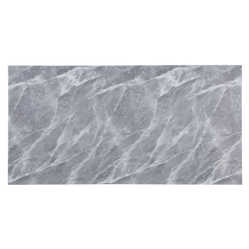 Hollyn - Dining Table With Engineered Stone Top - Engineered Stone & White