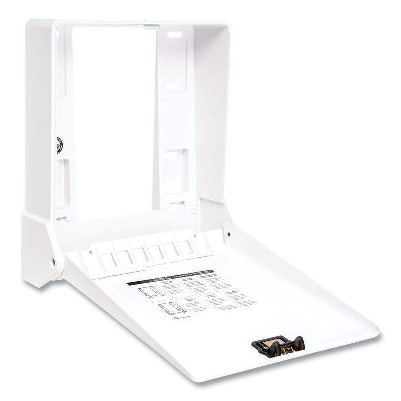 San Jamar True Fold C-Fold/Multifold Paper Towel Dispenser, 11.63 x 5 x 14.5, White