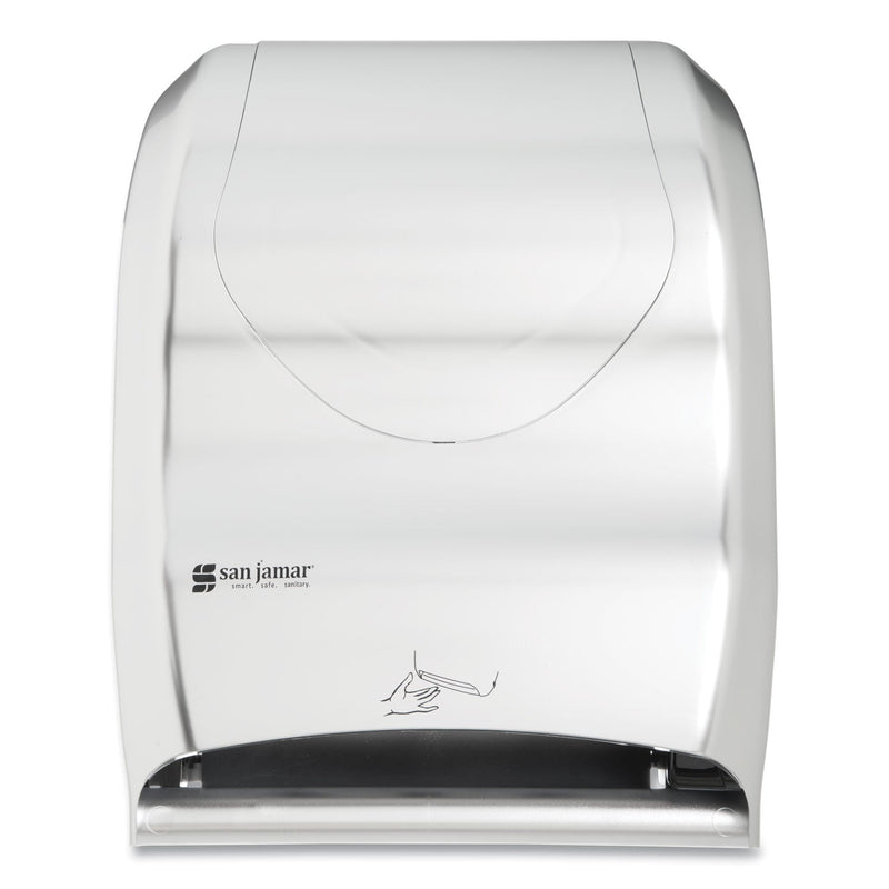 San Jamar Smart System with iQ Sensor Towel Dispenser, 16.5 x 9.75 x 12, Silver