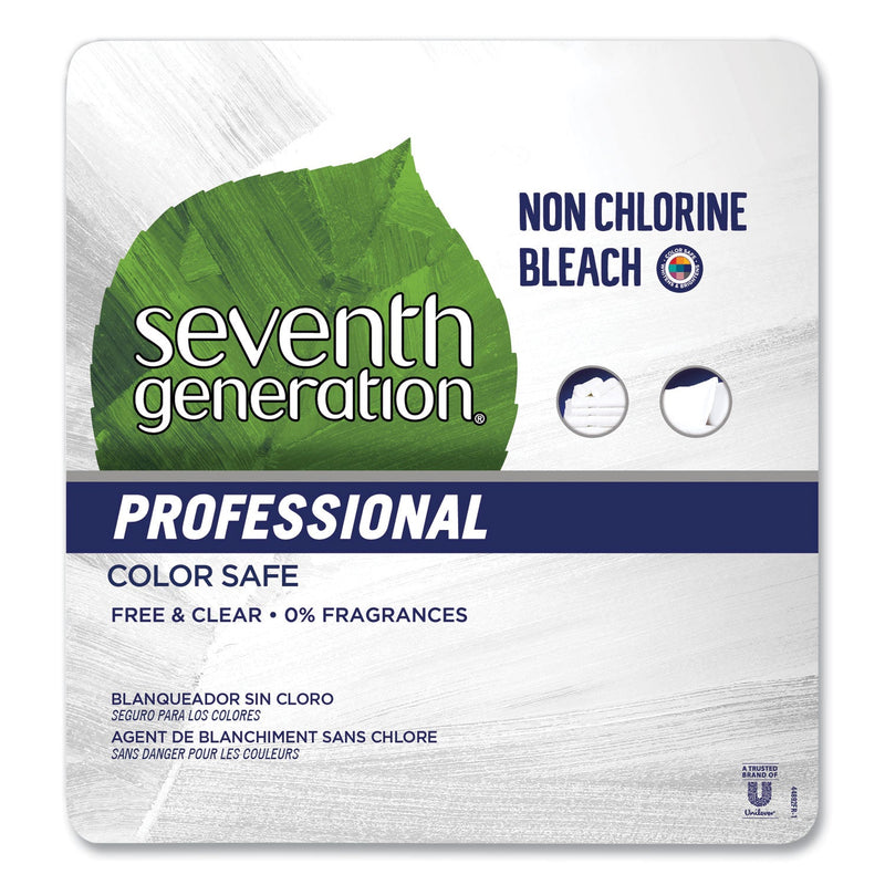 Seventh Generation Non Chlorine Bleach, Free and Clear, 1 gal Bottle