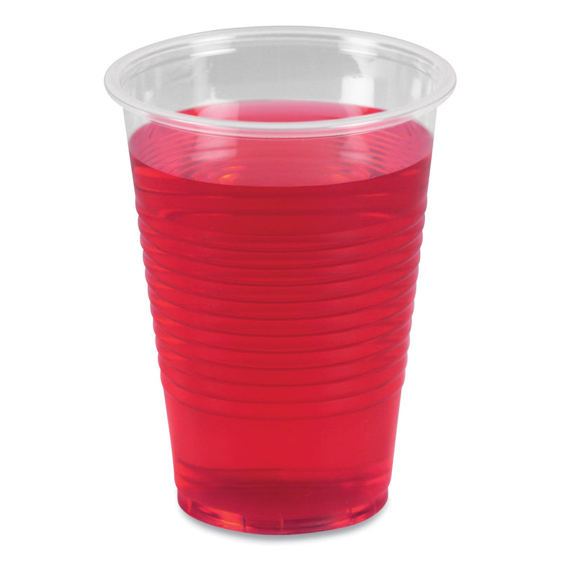 Boardwalk Translucent Plastic Cold Cups, 9 oz, Polypropylene, 100 Cups/Sleeve, 25 Sleeves/Carton
