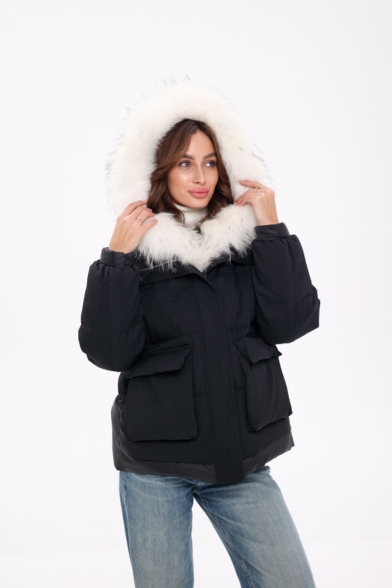 Genuine Fur Down Fill Parka