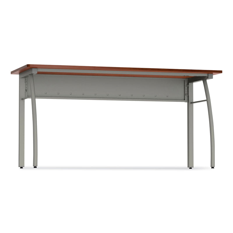 Linea Italia Trento Line Rectangular Desk, 59.13" x 23.63" x 29.5", Cherry