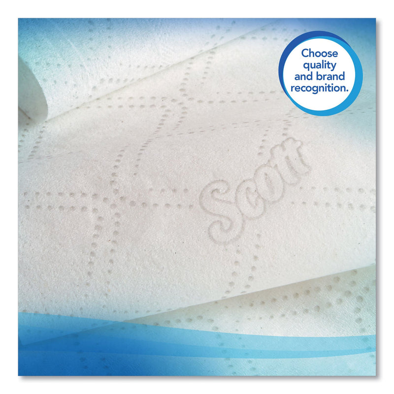 Scott Essential Coreless JRT, Septic Safe, 2-Ply, White, 3.75" x 1,150 ft, 12 Rolls/Carton