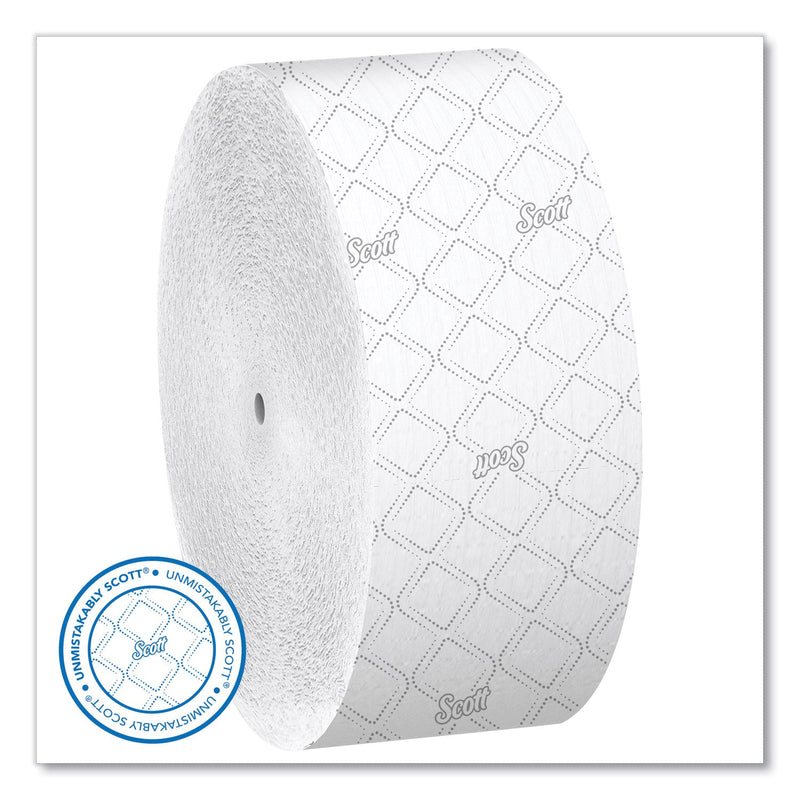 Scott Essential Coreless JRT, Septic Safe, 2-Ply, White, 3.75" x 1,150 ft, 12 Rolls/Carton