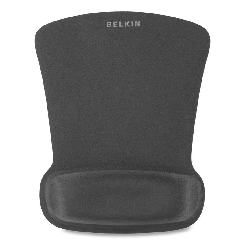 Belkin WaveRest Gel Mouse Pad with Wrist Rest, 9.3 x 11.9, Black