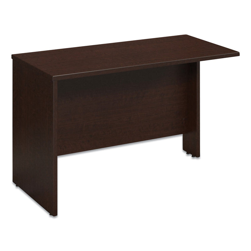Bush Series C Collection Left Corner Desk Module, 71.13" x 35.5" x 29.88", Hansen Cherry/Graphite Gray