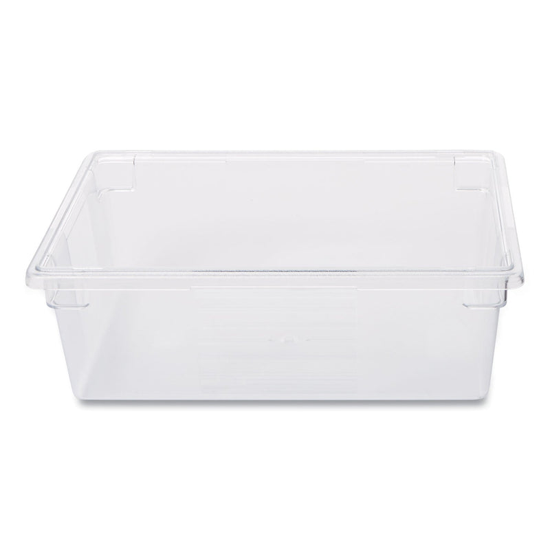 Rubbermaid Food/Tote Boxes, 12.5 gal, 26 x 18 x 9, Clear, Plastic