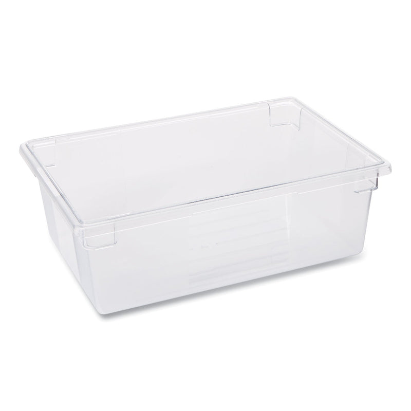 Rubbermaid Food/Tote Boxes, 12.5 gal, 26 x 18 x 9, Clear, Plastic