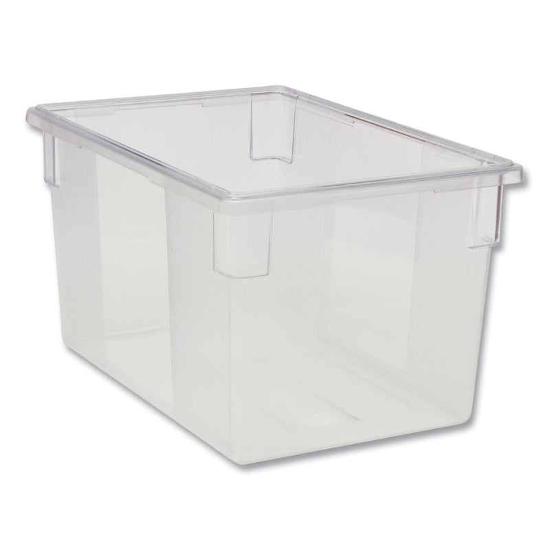 Rubbermaid Food/Tote Boxes, 21.5 gal, 26 x 18 x 15, Clear, Plastic