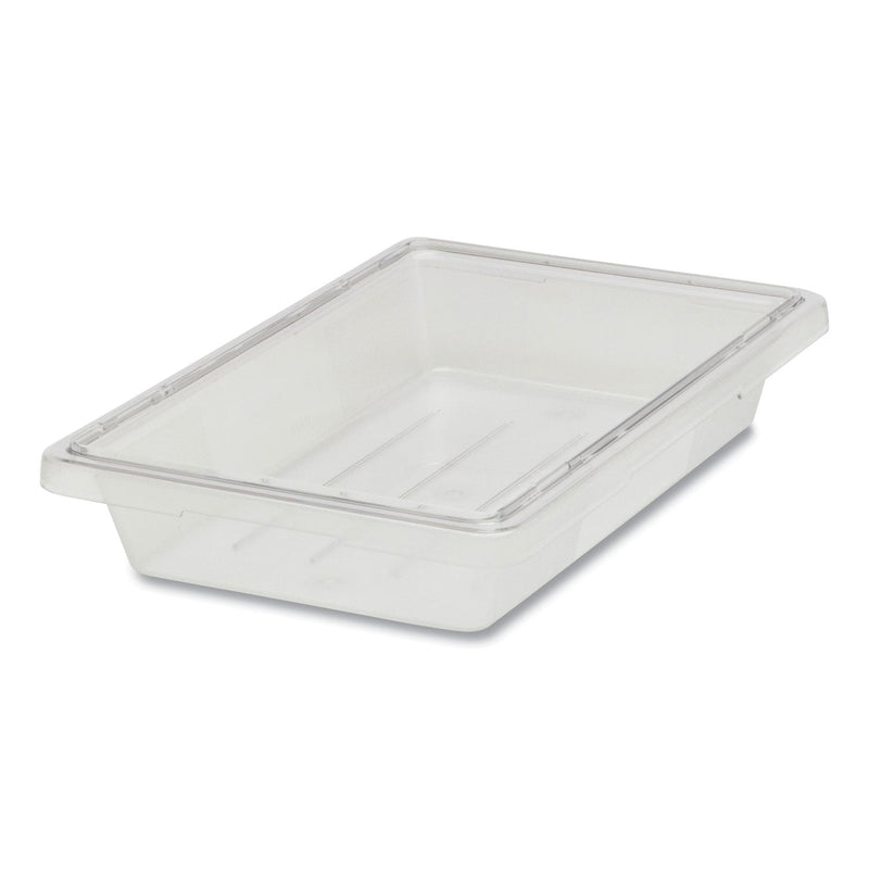 Rubbermaid Food/Tote Boxes, 5 gal, 12 x 18 x 9, Clear, Plastic