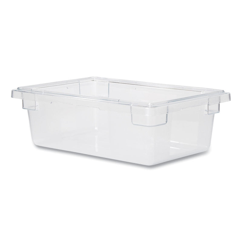 Rubbermaid Food/Tote Boxes, 3.5 gal, 18 x 12 x 6, Clear, Plastic