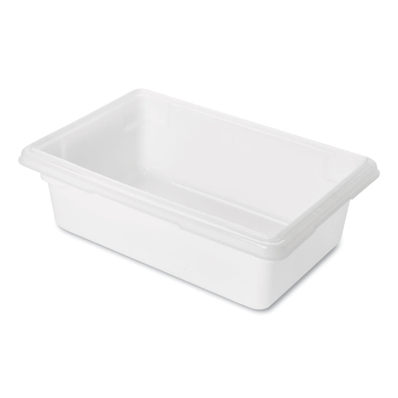 Rubbermaid Food/Tote Boxes, 3.5 gal, 18 x 12 x 6, White, Plastic