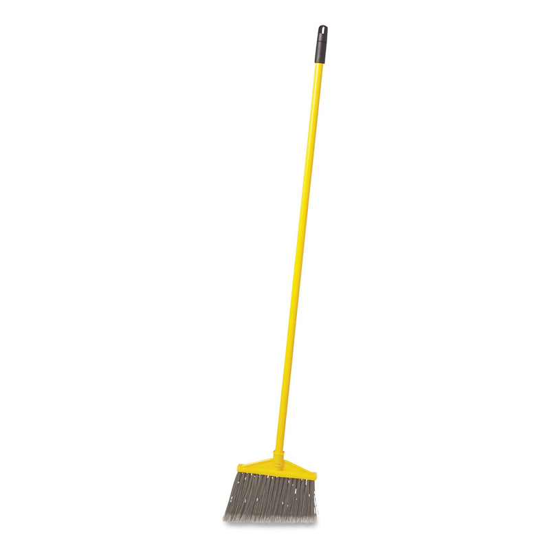 Rubbermaid 7920014588208, Angled Large Broom, 46.78" Handle, Gray/Yellow