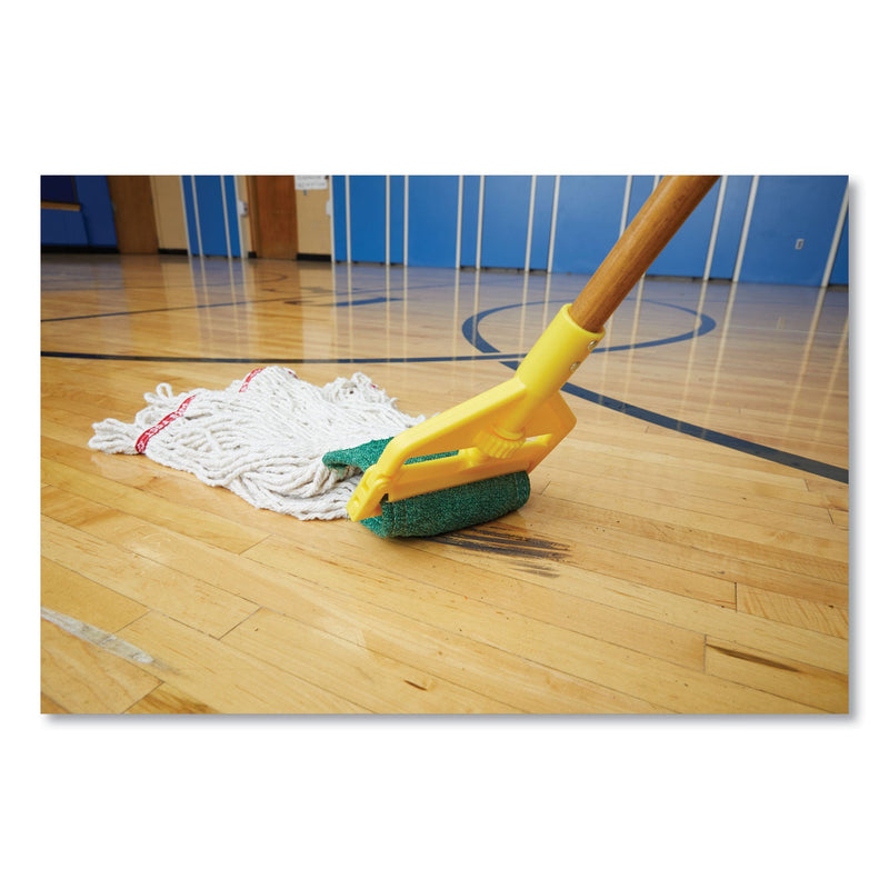 Rubbermaid Invader Side-Gate Wood Wet-Mop Handle, 1" dia x 60", Natural, 12/Carton