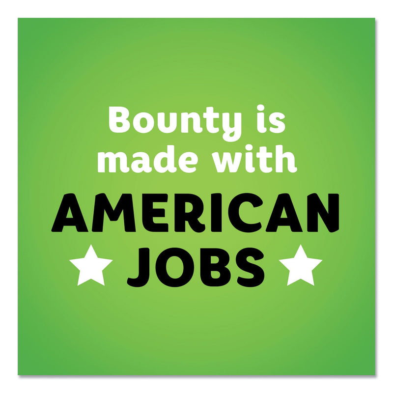 Bounty Kitchen Roll Paper Towels, 2-Ply, White, 45 Sheets/Roll, 12 Rolls/Carton