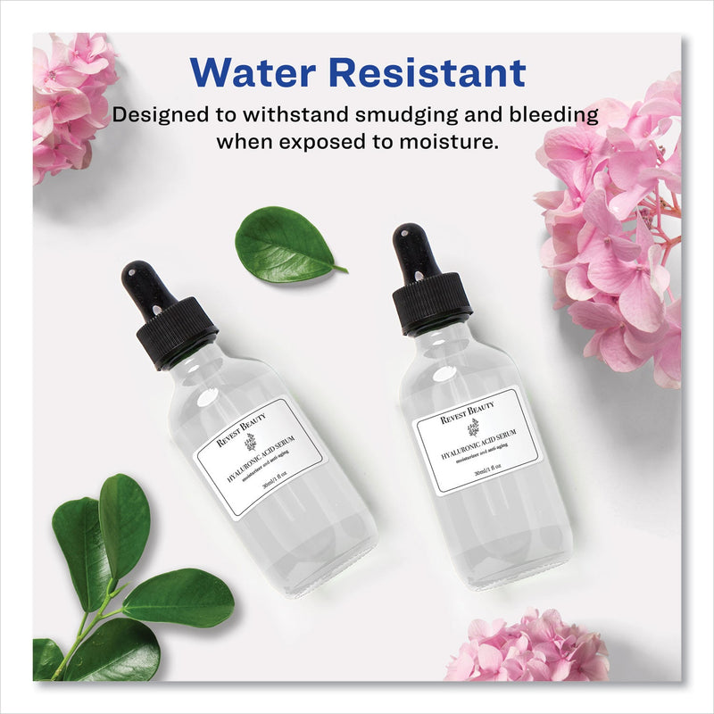 Avery Removable Durable White Rectangle Labels w/ Sure Feed, 1.25 x 1.75, 256/PK