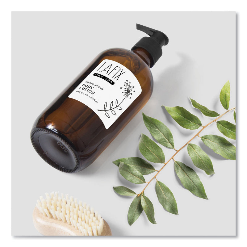 Avery Removable Durable White Rectangle Labels w/ Sure Feed, 1.25 x 1.75, 256/PK