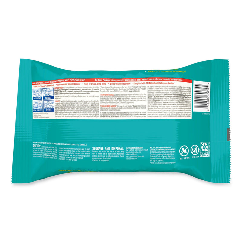 Clorox Disinfecting Wipes, On The Go Pack, 7.25 x 7, Fresh Scent, 70/Pack, 9 Packs/Carton
