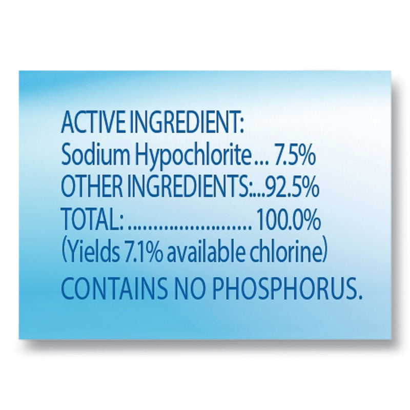 Clorox Regular Bleach with CloroMax Technology, 43 oz Bottle, 6/Carton