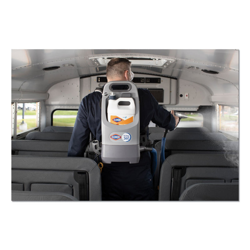 Clorox Total 360 Disinfectant Cleaner, 128 oz Bottle, 4/Carton