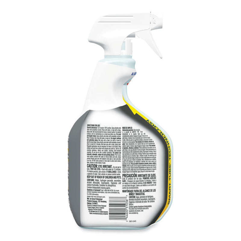 Clorox Urine Remover for Stains and Odors, 32 oz Spray Bottle, 9/Carton