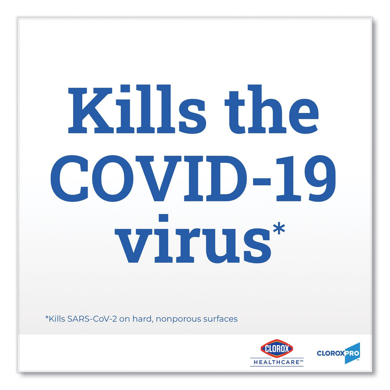 Clorox Disinfecting Wipes, 7 x 8, Fresh Scent, 75/Canister, 6/Carton