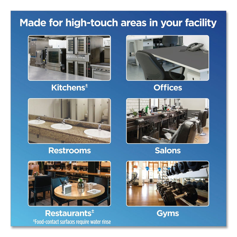 Clorox Turbo Pro Disinfectant Cleaner for Sprayer Devices, 121 oz Bottle, 3/Carton