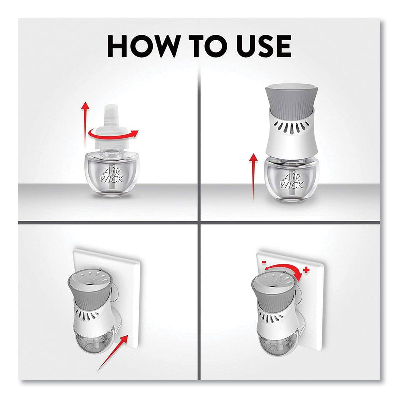 Air Wick Scented Oil Twin Refill, Hawai'i Exotic Papaya/Hibiscus Flower, 0.67 oz