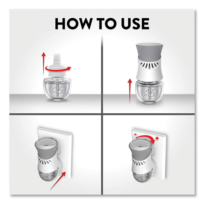 Air Wick Scented Oil Refill, Fresh Waters, 0.67 oz, 2/Pack