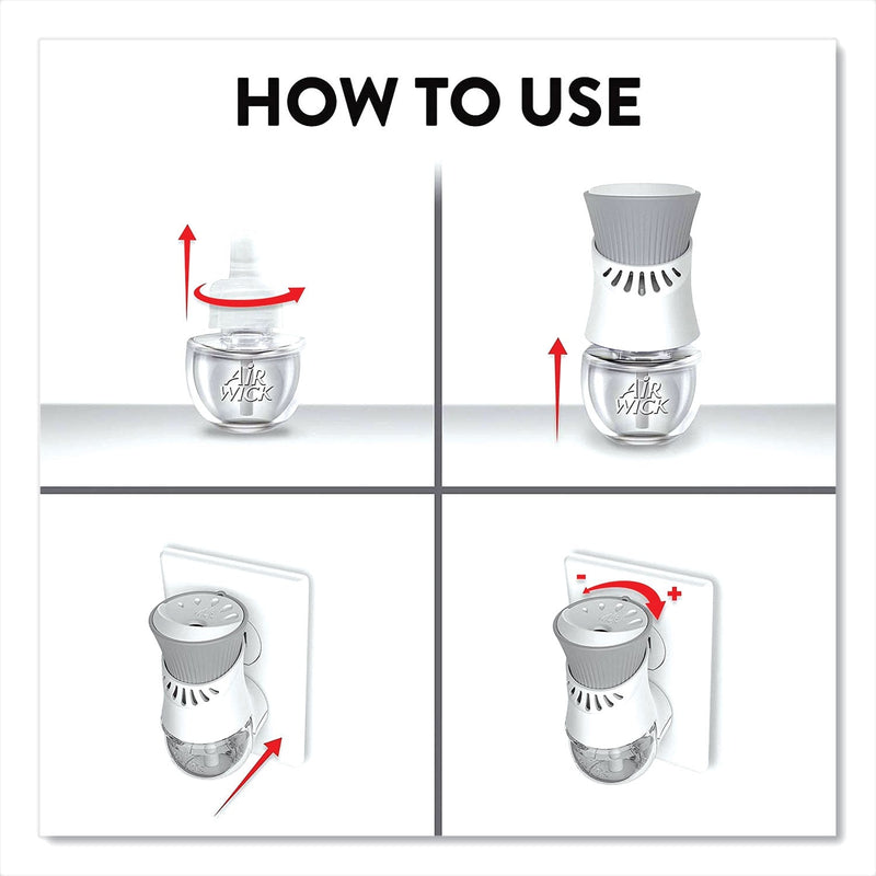 Air Wick Scented Oil Refill, Fresh Waters, 0.67 oz, 2/Pack, 6 Pack/Carton