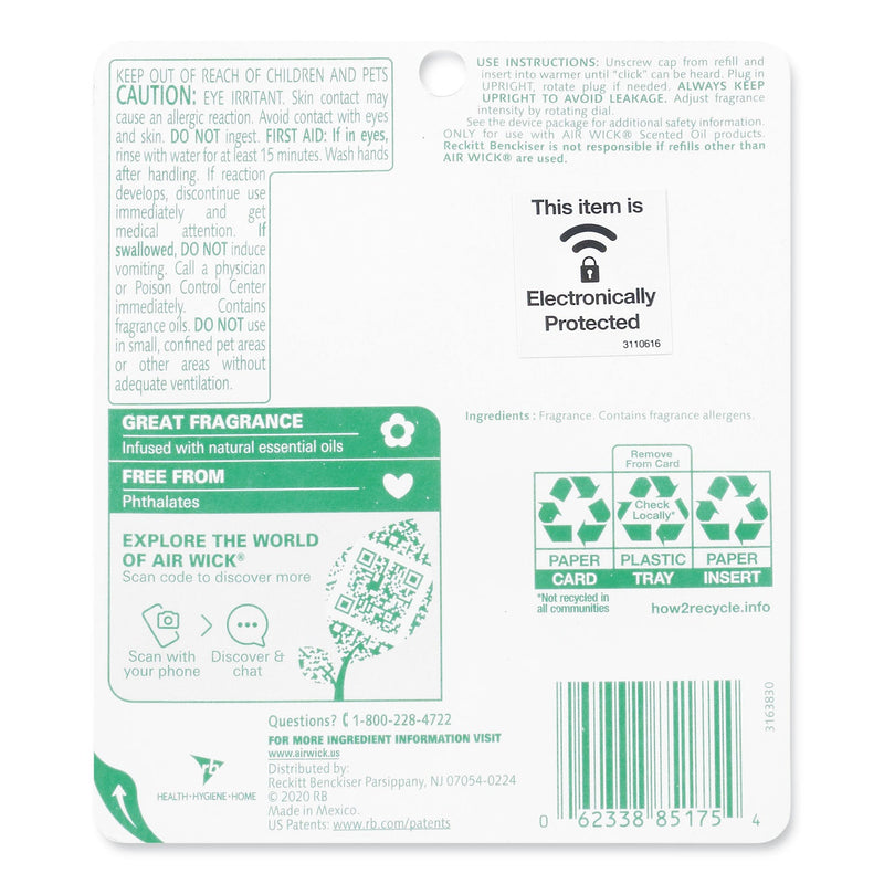 Air Wick Scented Oil Twin Refill, Hawai'i Exotic Papaya/Hibiscus Flower, 0.67 oz