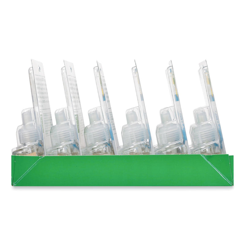 Air Wick Scented Oil Refill, Warming - Fresh Linen, 0.67 oz, 3/Pack, 6 Packs/Carton