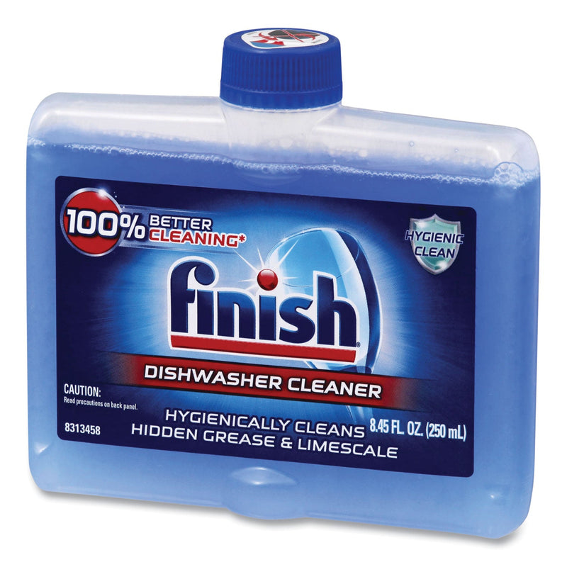FINISH Dishwasher Cleaner, Fresh, 8.45 oz Bottle, 6/Carton