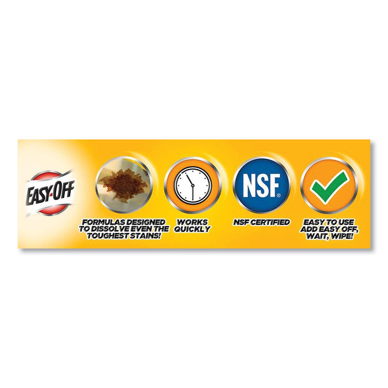 EASY-OFF Kitchen Degreaser, Lemon Scent, 16 oz Spray Bottle