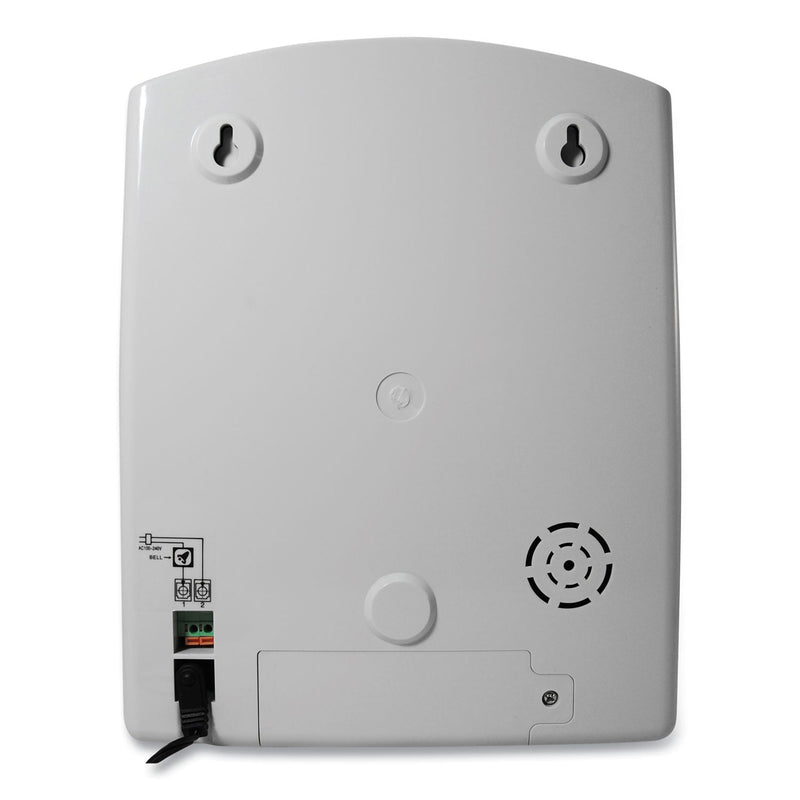 Acroprint ATR480 Time Clock and Accessories Bundle, Digital Display, White/Charcoal