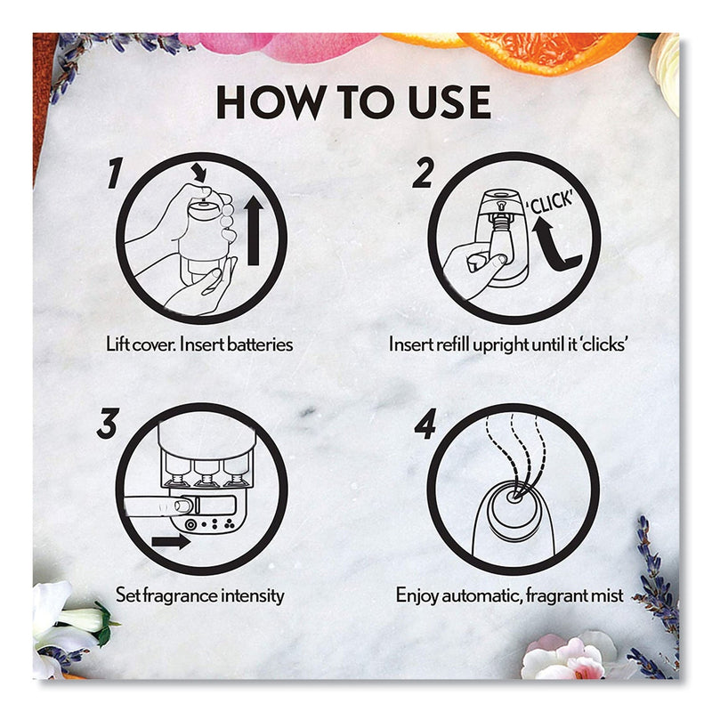 Air Wick Essential Mist Refill, Lavender and Almond Blossom, 0.67 oz Bottle