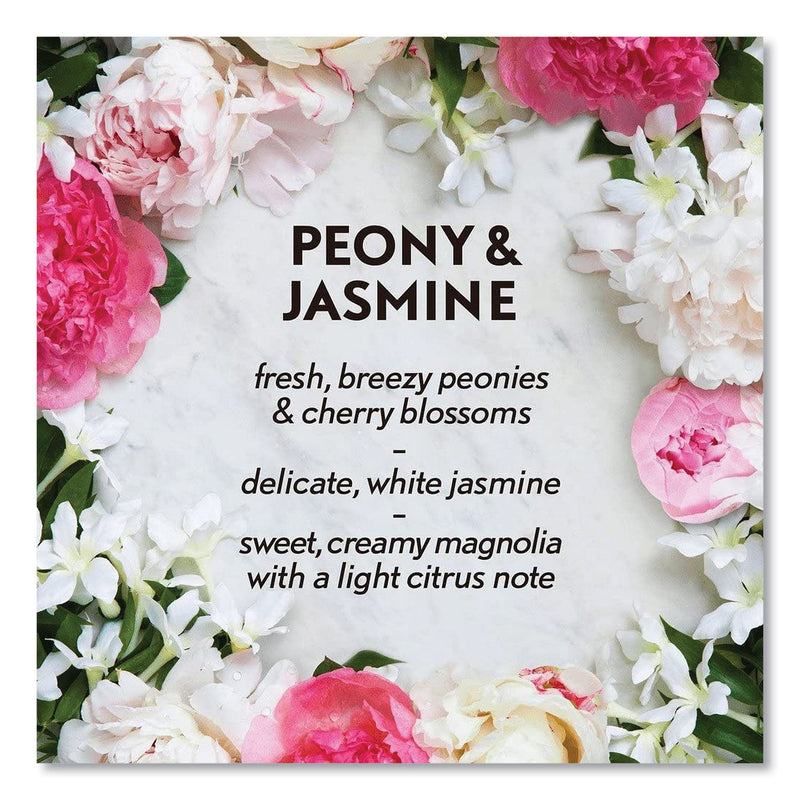 Air Wick Essential Mist Refill, Peony and Jasmine, 0.67 oz Bottle, 6/Carton