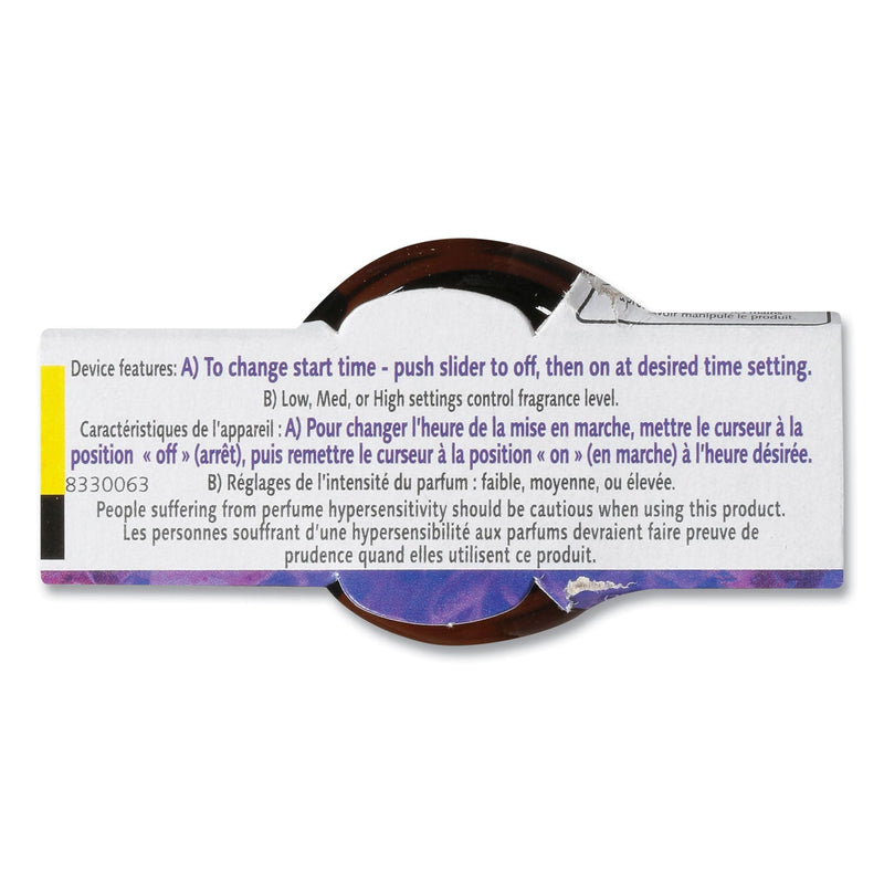 Air Wick Essential Mist Refill, Lavender and Almond Blossom, 0.67 oz Bottle, 6/Carton