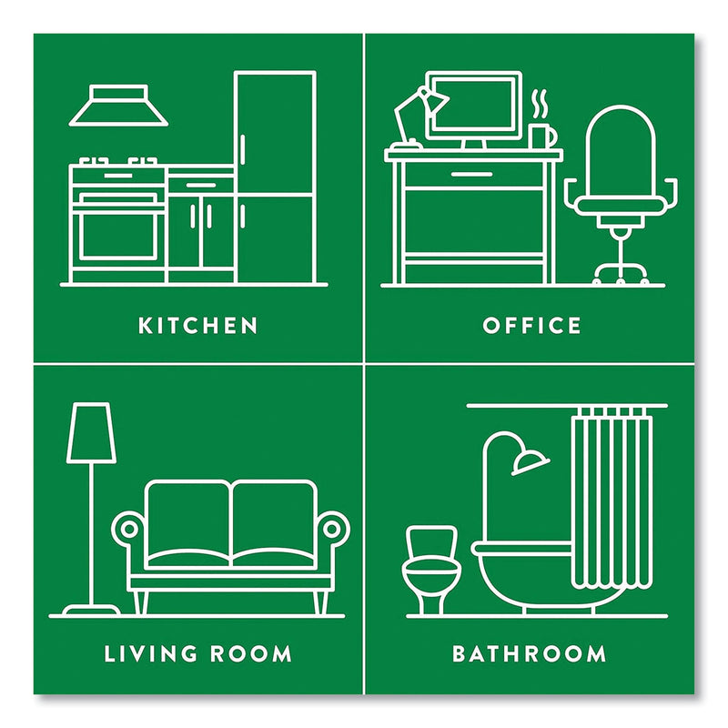 Air Wick Freshmatic Ultra Automatic Pure Starter Kit, 3.19 x 8.44 x 7.75, White/Gray, Tropical Flowers, 4/Carton