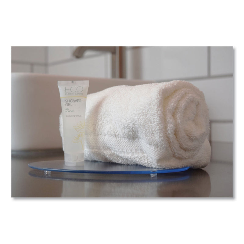 Eco By Green Culture Shower Gel, Clean Scent, 30mL, 288/Carton